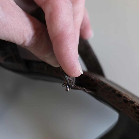 EUC A2 by Aerosoles Powprika Heel Sandlas/Mules Brown/Bronze - Picture 4 of 7